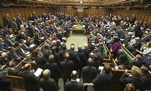 The House of Commons during prime minister's questions. Photograph: PA/ www.theguardian.com