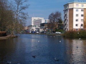 River Gade and Water Gardens of Hemel Hempstead