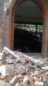 Ruins of 117 year old Methodist Church taken by the author Darren Greenidge (c)