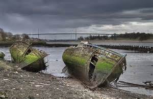 Bowling Harbour Boat Graveyard, Scotland Picture courtesy of www.urbanghostsmedia.com
