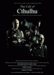 The Call of Cthulhu stageplay as performed by Michael Sabbaton