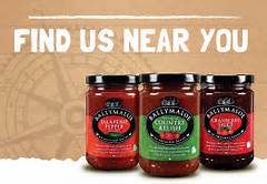 Ballymaloe selection L-R: Jalepeno Pepper, Ballymaloe Country Relish (my favourite) and Cranberry Sauce Picture courtesy of http://www.ballymaloefoods.ie/