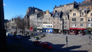 Grassmarket in Edinburgh by Darren Greenidge at caliburnusrises.co.uk